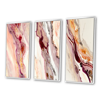 «Encounters At Redend Point», 3 pièces sur toile