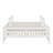 Wood Twin XL Over Queen Bunk Bed With Ladder
