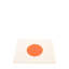 Vera Area Rug in Orange/White