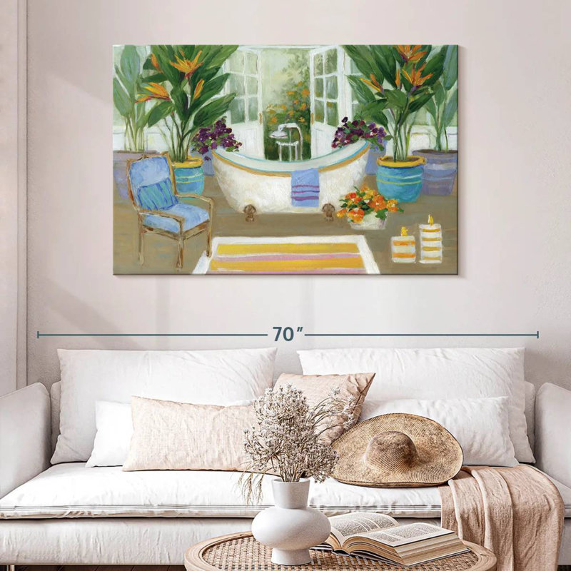 Kerrick Tropical Island Spa I, H 32 po x l 48 po