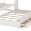 Lit plateforme avec lit gigogne, tiroirs et prises USB-1494461457