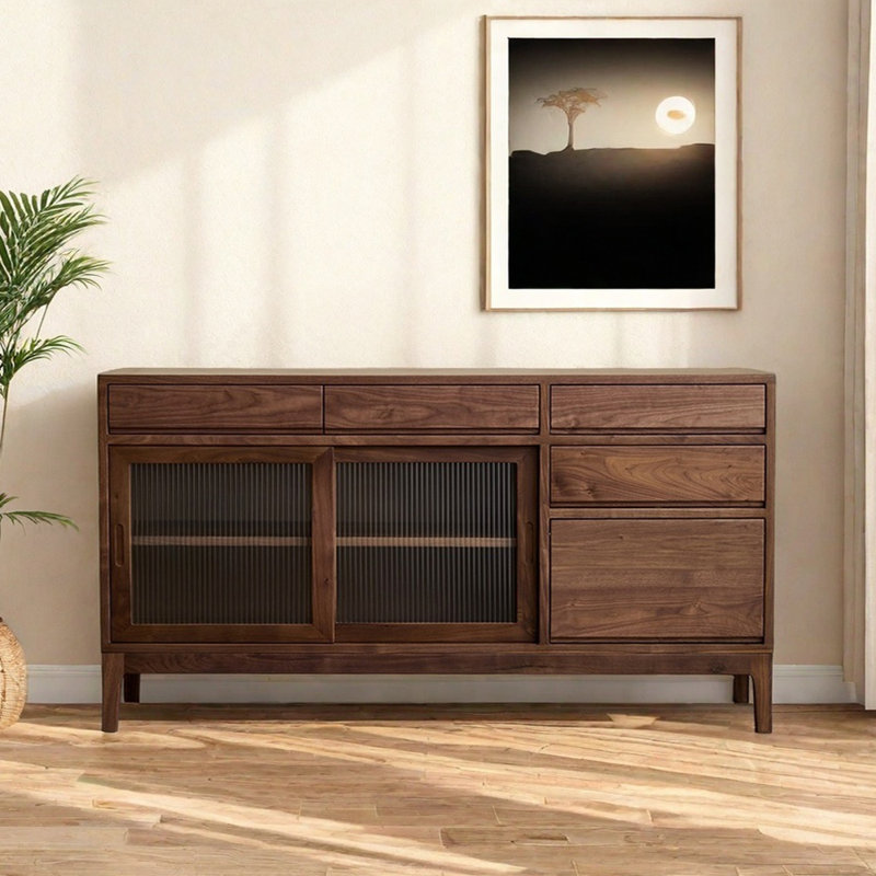 Buffet multifonctionnel à grande capacité, H 33,5 po x l 59,1 po x P 15,7 po