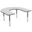 Table d'activité 60 "x 66" en forme de T avec pieds réglables-538156477-580520429-592723513