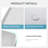 63" Freestanding Soaking Solid Surface Stone Resin Bathtub with Integrated Overflow and Pop-up Drain