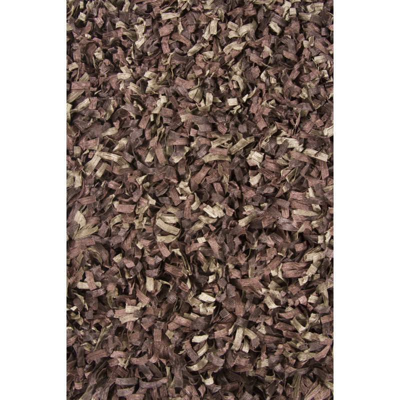 Etop Gray Area Rug, Rectangle 9' x 13', Brown