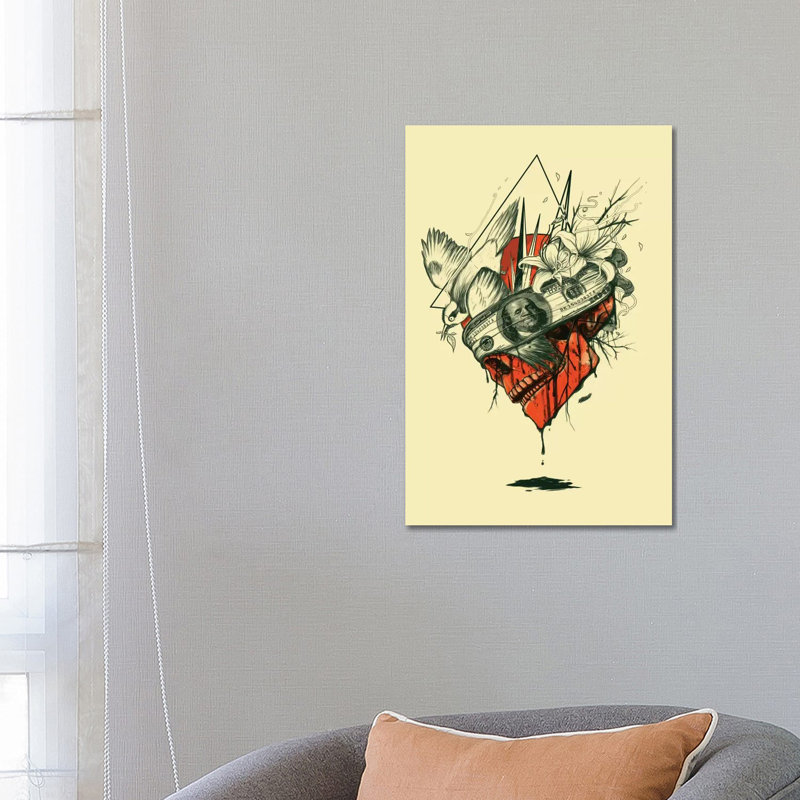 Blind by Nicebleed - Print on Canvas, 66.04cm H x 45.72cm W x 3.81cm D, Wrapped Canvas