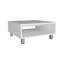 Table basse Burley, salon, blanc