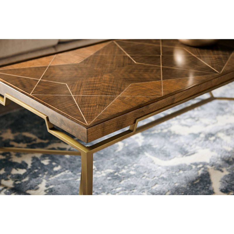 Toulouse Solid Wood Top Single Coffee Table