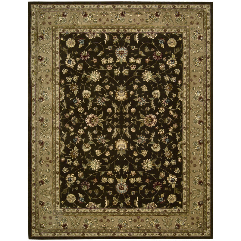 Dehaan Wool Oriental Indoor Rug, Rectangle 8'6" x 11'6"