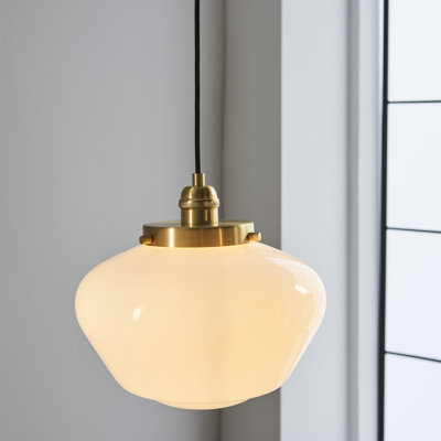 Choquette 1 - Light Schoolhouse Pendant