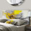 Kathlina - Abstract Upholstery Panel Headboard-2073230942