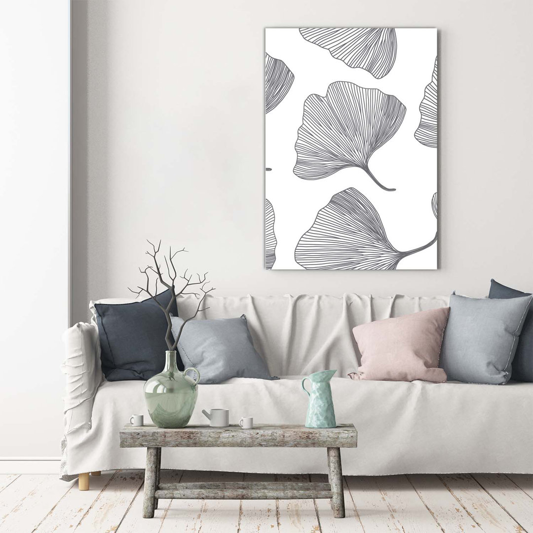 Ginkgo - Kunstdrucke auf Leinwand - Wrapped Canvas