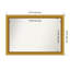 Townhouse Gold Non-Beveled Bathroom Wall Mirror-1016737329