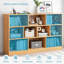 Bibliothèque en bois avec tablette ouverte-1837402945-1837402946