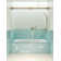 Polaris 60 in. x 60 in. Fully Frameless Sliding Bypass Bathtub Door