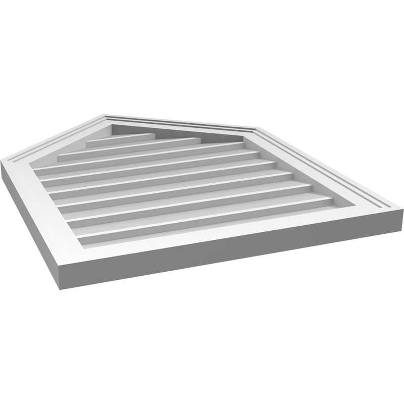 Ventilateur à pignon en uréthane non-fonctionnel Signature, H 28 po x l 22 po x P 1,5 po