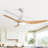 Ladedra 52'' 3-Blade Modern Ceiling Fan With LED Light and Remote Control-1998015919