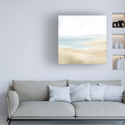 «Minimal Beach Tones I» sur toile