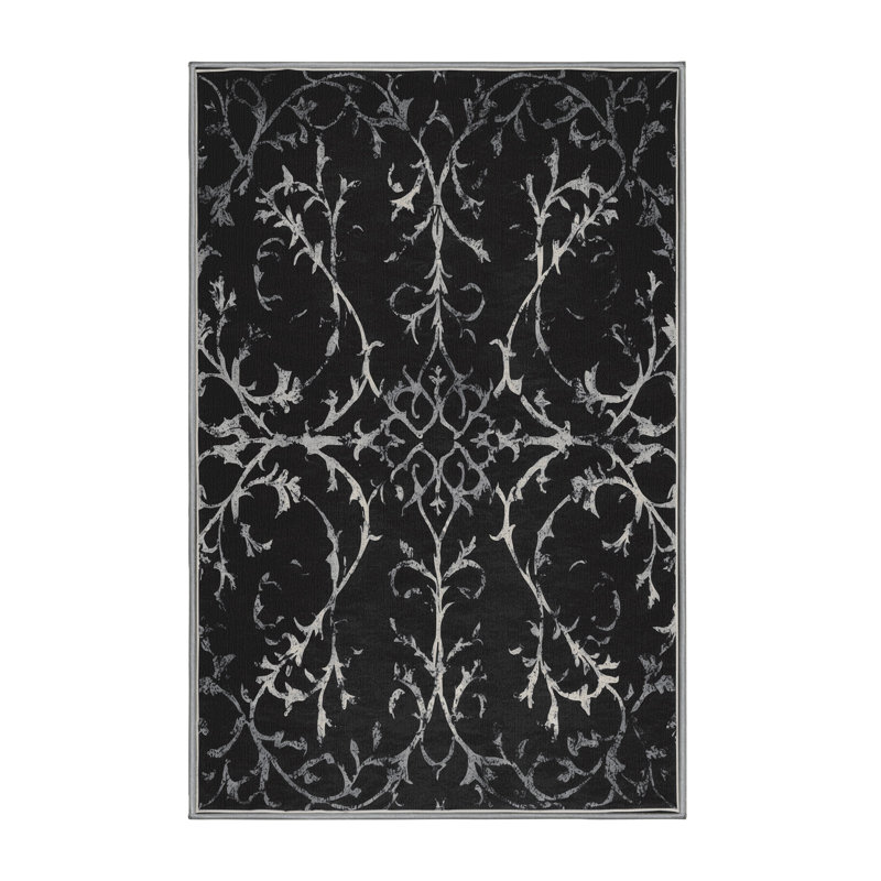 Phantom Bloom Rug, Rectangle 6' x 9'