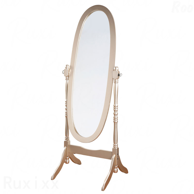 Miroir d'appoint Traditional, Doré, 59,25 po x 22,5 po