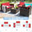 4 - Person Patio Conversation Set with Cushions-160765618-160765619