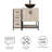 Conrado 36" Rustic Bathroom Vanity Set with Wood Top, Glass Sink, Water Saving Faucet-87328235-87328236