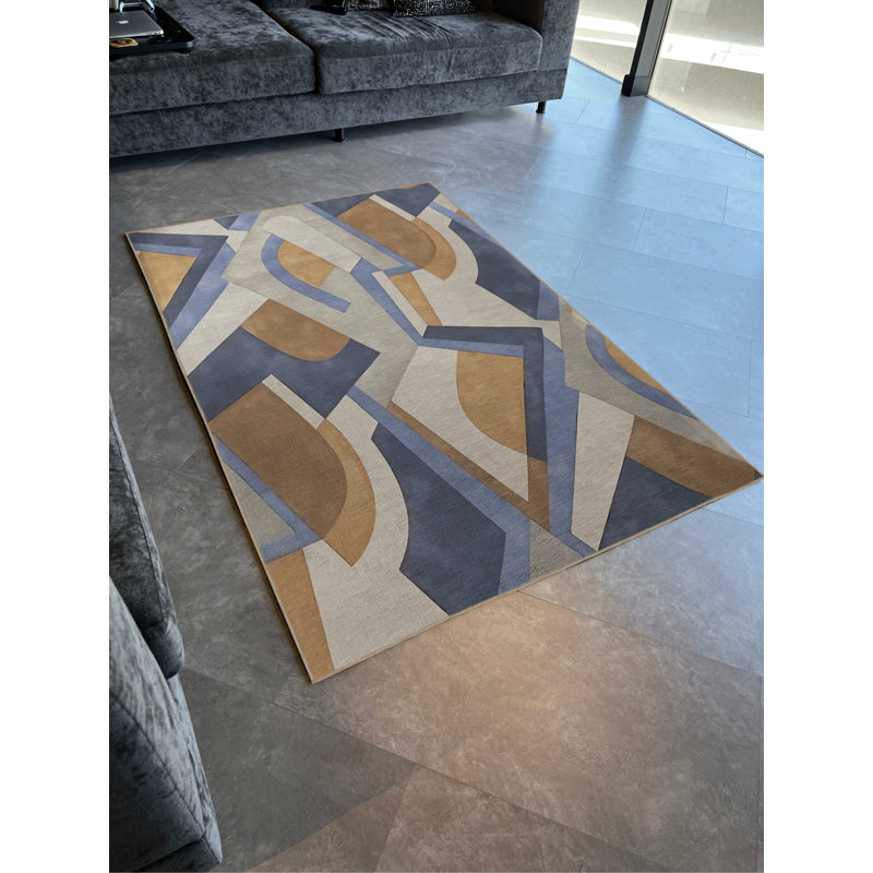 Tapis rectangulaire Bethesde, Tapis de couloir 3 pi 4 po x 8 pi 3 po