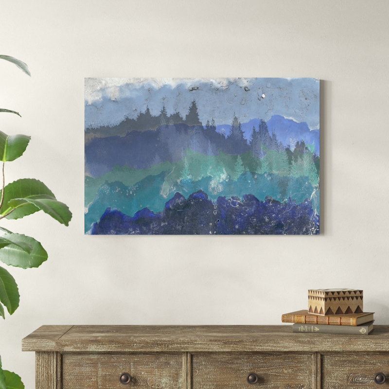 Sentier des Appalaches II, H 24 po x l 36 po x P 1,25 po