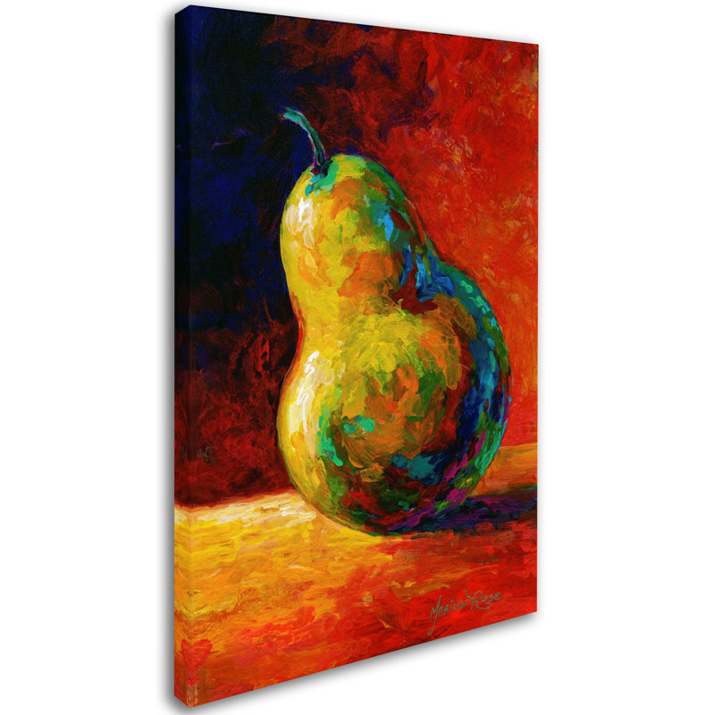 «Pearsonal» par Kucera, reproduction sur toile tendue, H 47 po x l 30 po