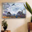 «Saint Lazare Station In Paris», arrivée d'un train par Monet sur toile-92494320-92494317