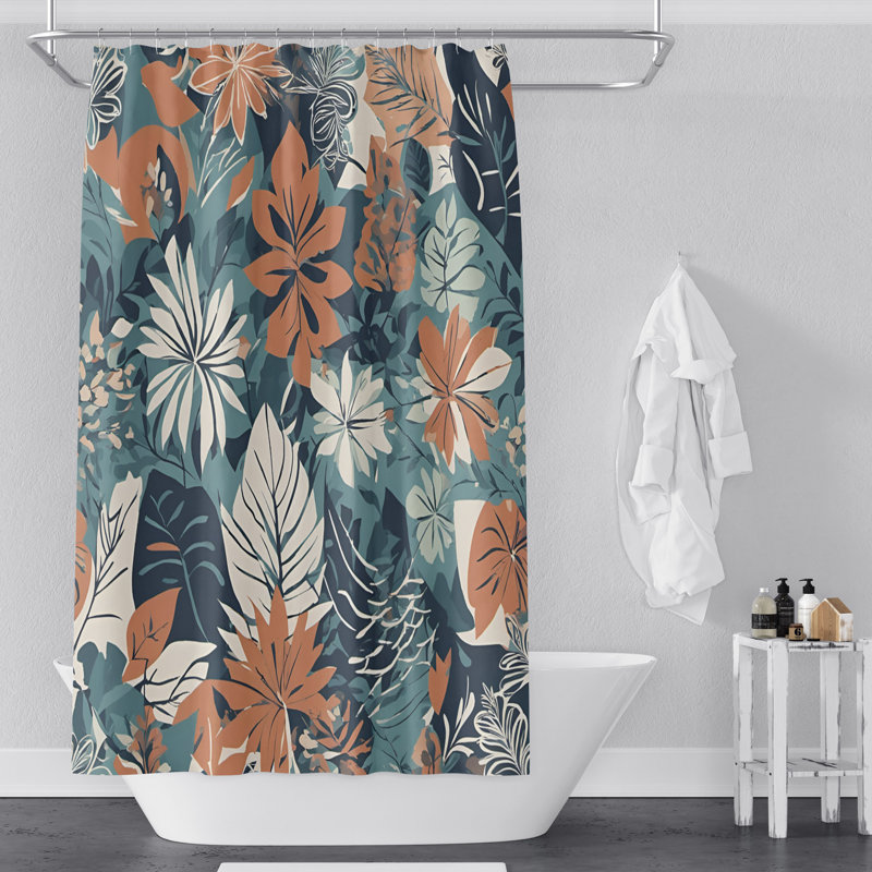 Rideau de douche Delozier, H 72 po x l 70 po