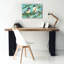 Art mural sur toile, "Chickadee Chat" par Annelein Beukenkamp-62623732
