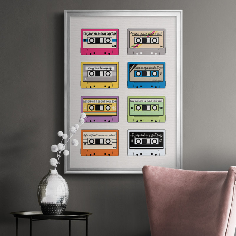 «Musical Inspiration», reproduction encadrée de qualité supérieure - prête à être accrochée, H 36,5 po x l 26,5 po x P 1 po