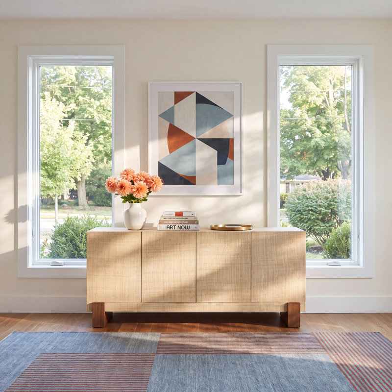 Lucinde 72'' Solid Wood Sideboard