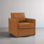 Upholstered Swivel Armchair-1699242300
