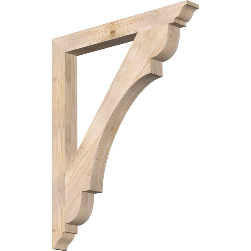 Support olympique traditionnel, Douglas (lisse), H 42 po x l 3,5 po x P 34 po