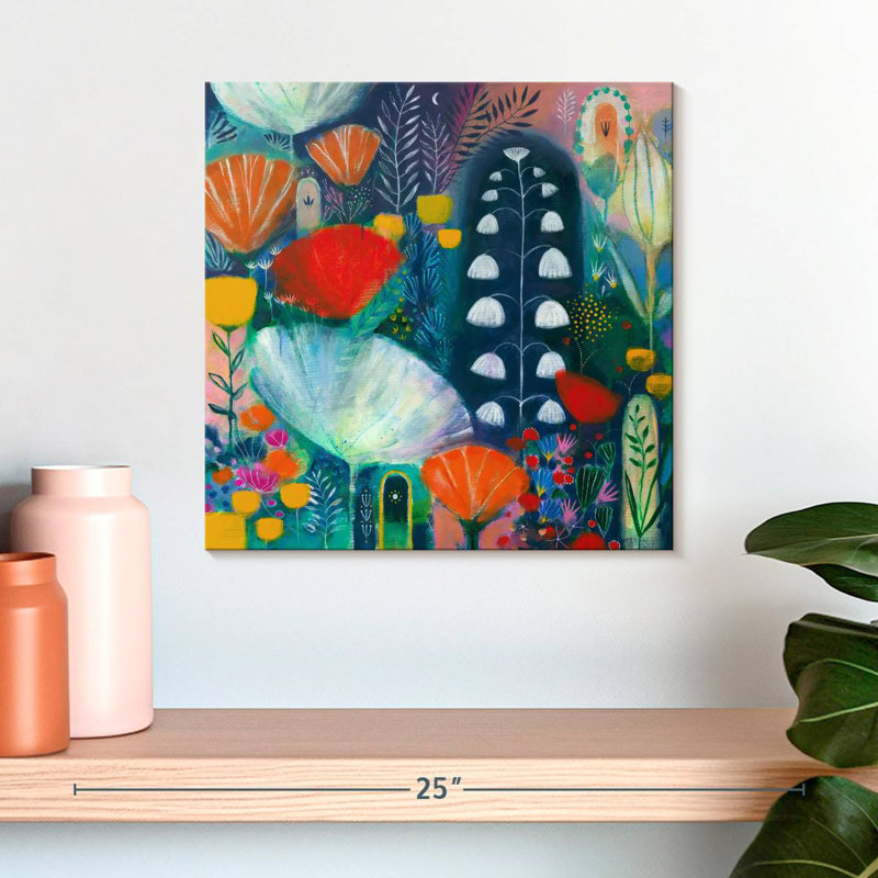 Nuit Blanche, 16" H x 16" W