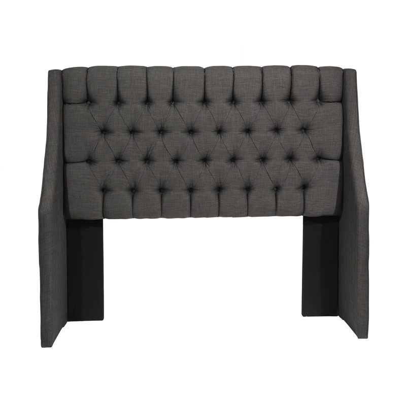 Alamar Upholstered Headboard, King/California King, Gray