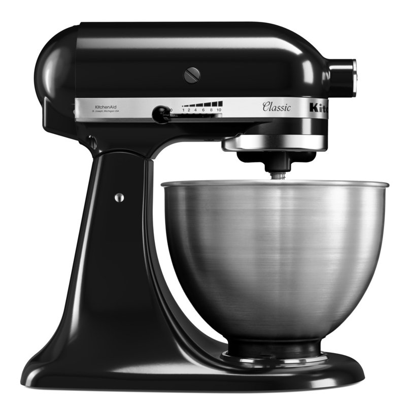 KitchenAid 4.3L Tilt-Head Classic Stand Mixer | 10 Speeds, Onyx Black