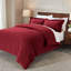 Ensemble de housse de couette classique supérieure en flanelle de coton supérieure avec taies décoratives Superior-351503627-399434611