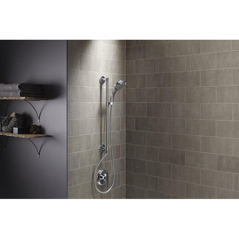 Hydrorail -H Bath and Shower Column, Vibrant Brushed Nickel