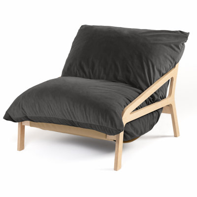 Chaise longue avec coussins 3-en-1, fauteuil inclinable et canapé-lit Pillow Saxx Dream