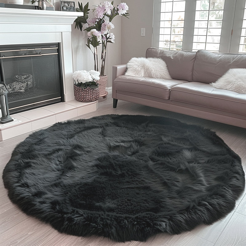 Rakebia Indoor Rug, Round 5'