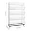 Rayonnage Pirketta l 35,4 po avec roulettes