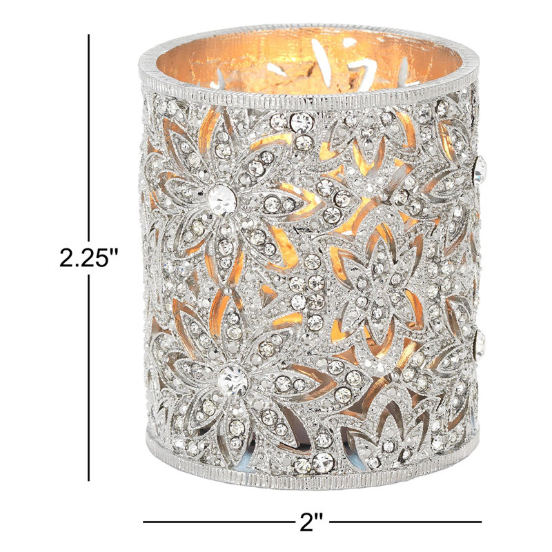 Windsor Tealight Candle Holder, Silver