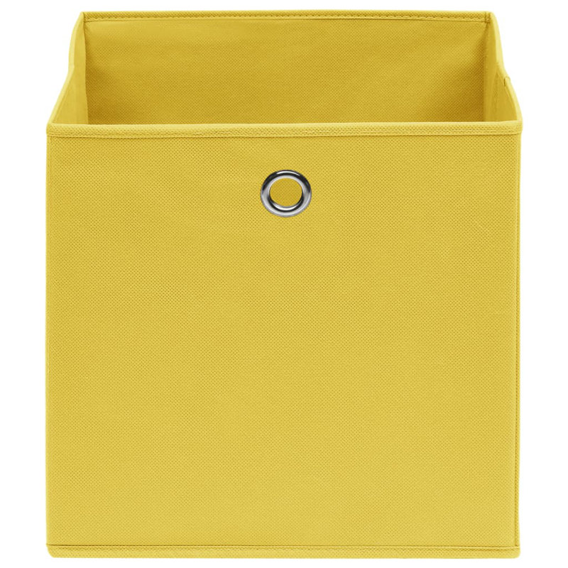 Rebrilliant Fabric Decorative Bin, Yellow