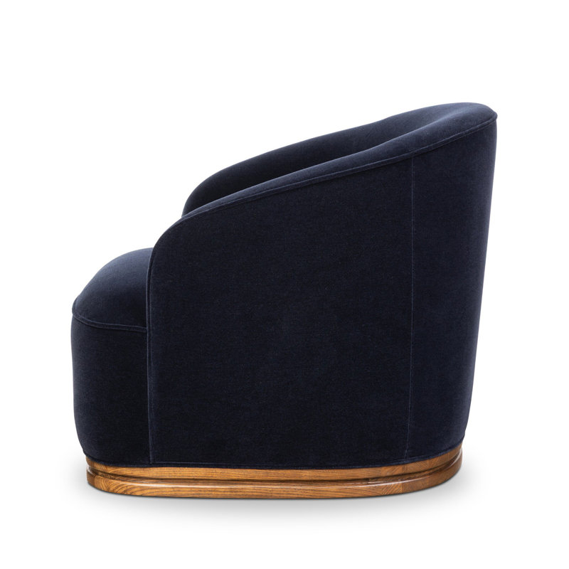 Lonnie Swivel Chair, Monte Navy