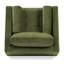 Fauteuil en velours de 42 po Napa-1111642427