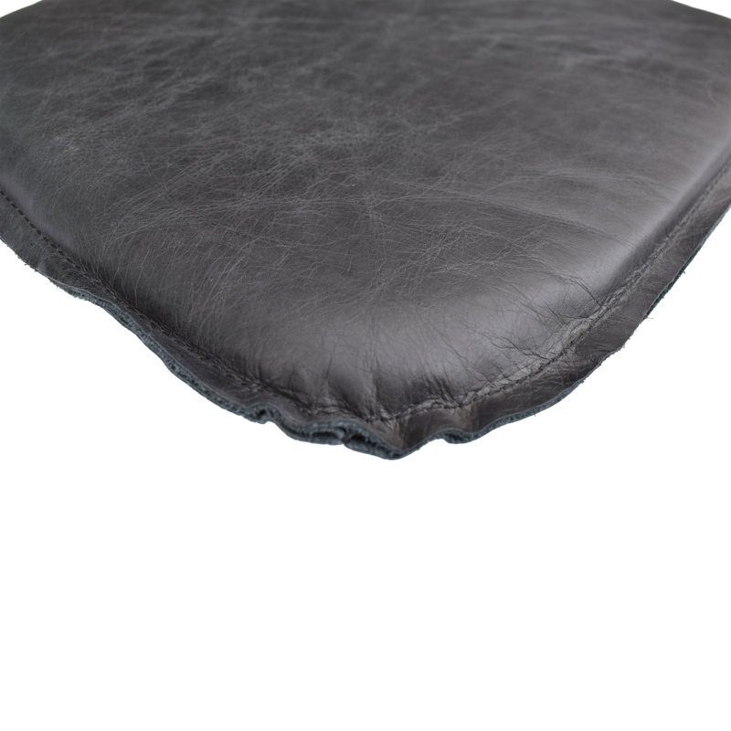 Chaise d'appoint en métal 2 pièces Hickey, Noir antique
