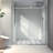 6076 Brushed Nickel Shower Door - Style With 70Mm 304 Stainless Steel Pulleys, Soft Closing Adjustable, Nano Easy Cleaning, Stick -Proof Membrane, 5/16'' Fully Tempered Glass, Bathroom, American-122074059